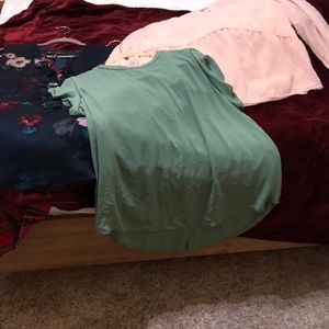 Bundle of 3 blouses.  In good used condition.  Two from LOFT and one from WHBM.
